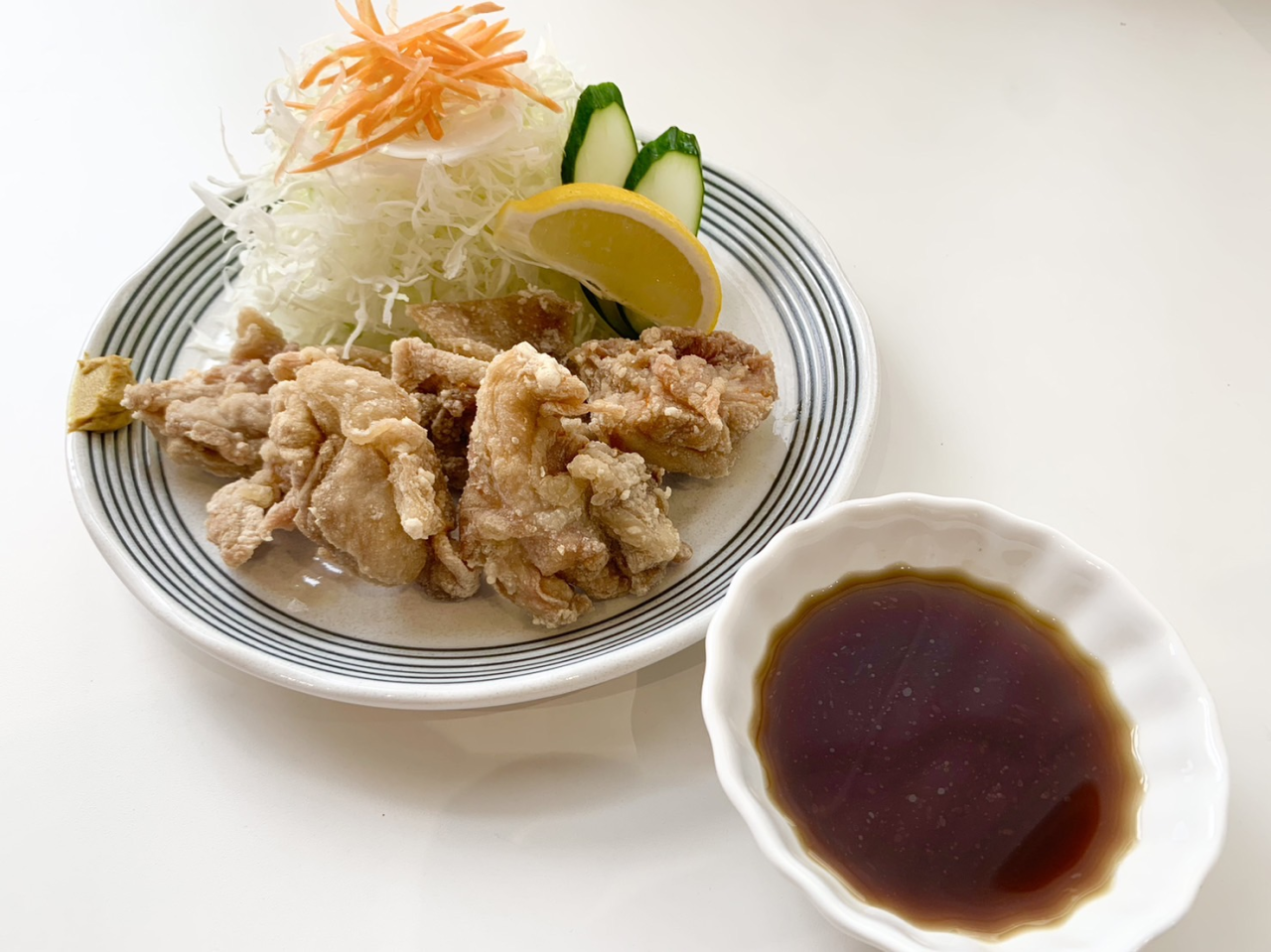高知県土佐清水市/道の駅めじかの里土佐清水/唐揚げ定食