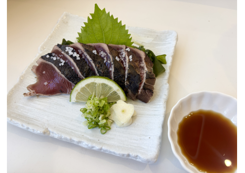高知県/道の駅めじかの里土佐清水/極上鰹のタタキ定食